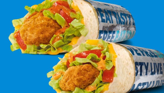 Sonic's chicken tender wraps.
