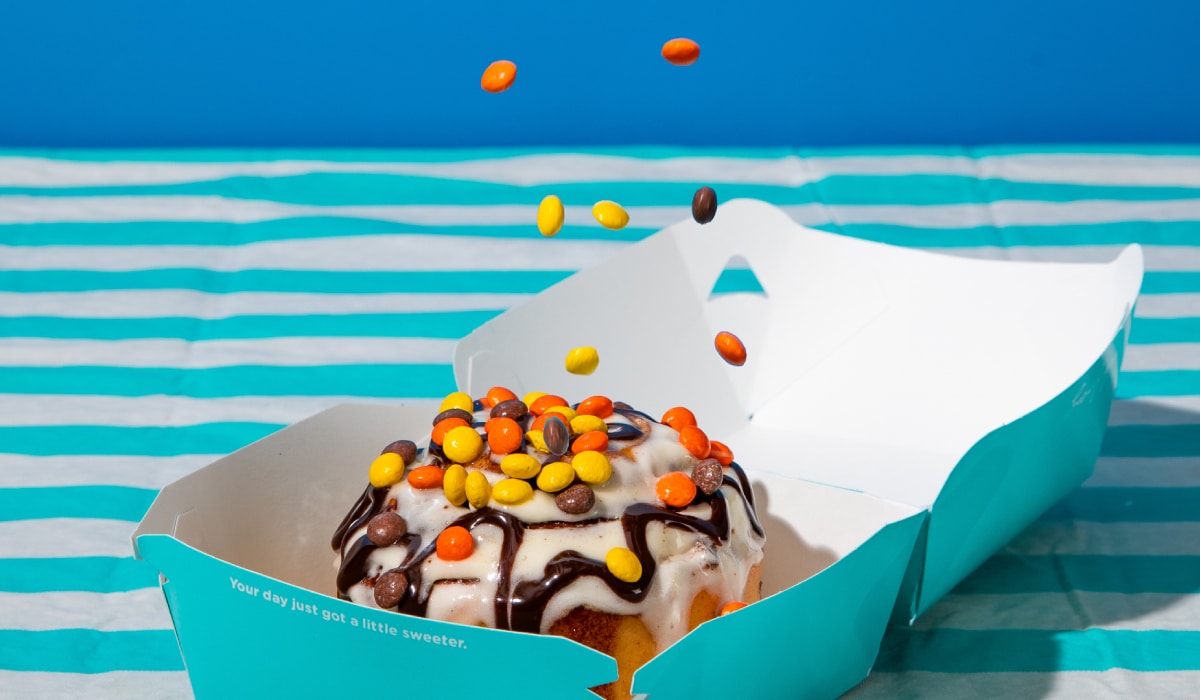 Cinnabon's Reeses collaboration.