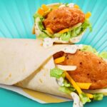 McDonald's Snack Wrap.