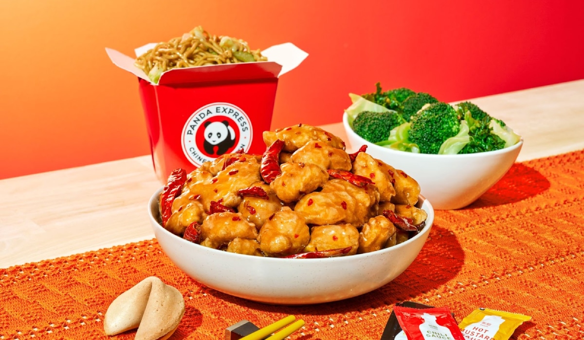 Panda Express' Hot Orange Chicken.