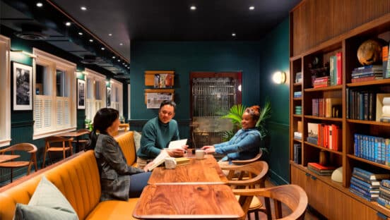 Starbucks new store.