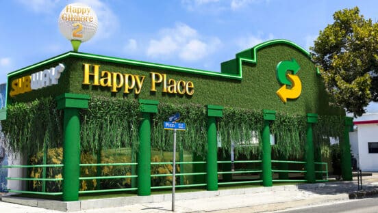 Subway's Happy Place.