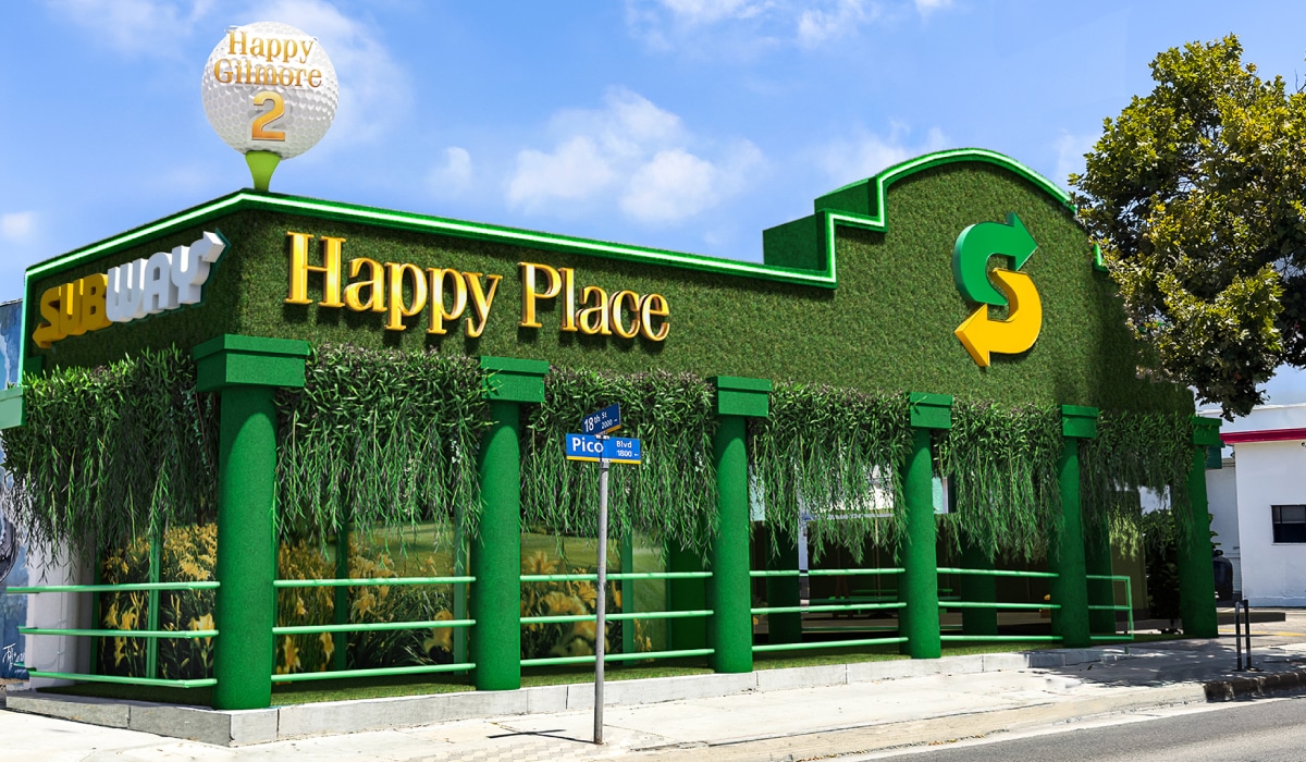 Subway's Happy Place.