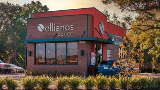 Ellianos Coffee building.