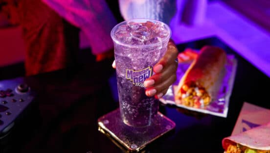 Taco Bell's Baja Blast Midnight.