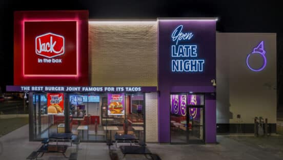 Jack in the Box restaurant.