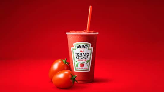 The ketchup smoothie at Smoothie King.