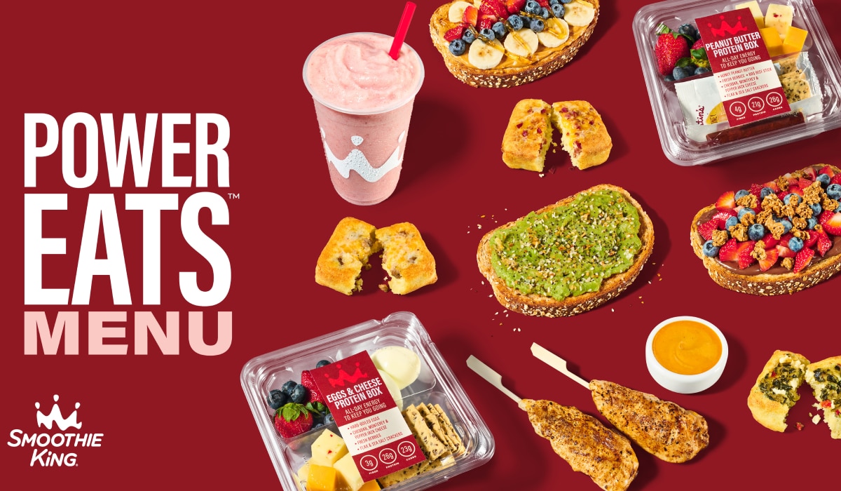 Smoothie King Launches First Food Menu in Company History