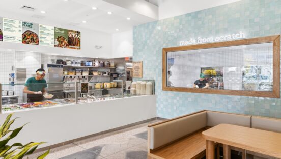 Sweetgreen restaurant.