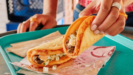 Cheesy Street Chalupas.