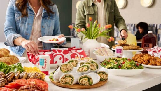 Chick-fil-A catering.