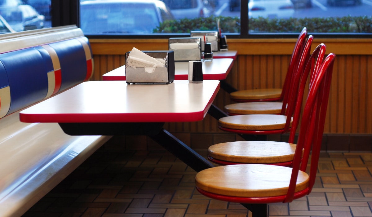 Fast-food restaurant.