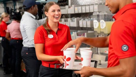 Chick-fil-A employee.