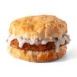 Bojangles' Smothered Steak Biscuit.