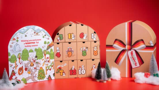 Burger King Advent Calendar.