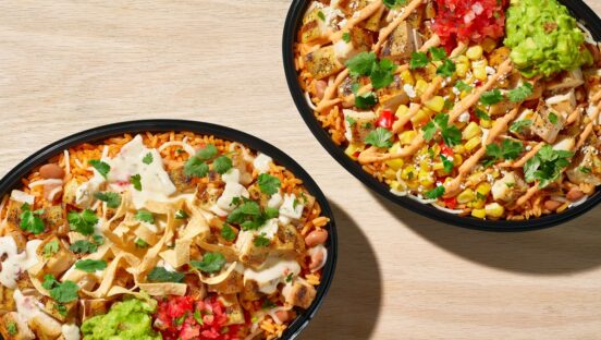 El Pollo Loco's new burrito bowls.