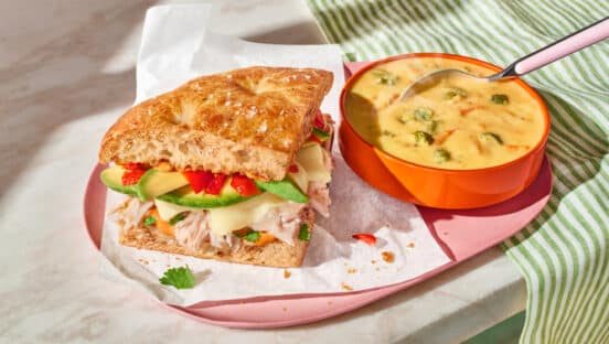Food from Panera.