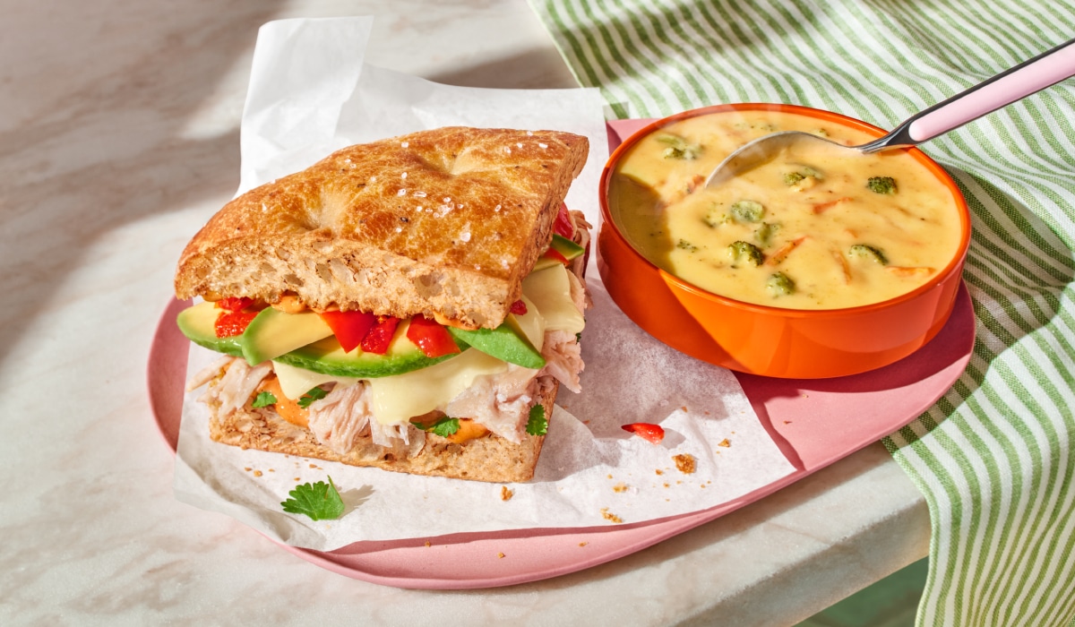 Food from Panera.