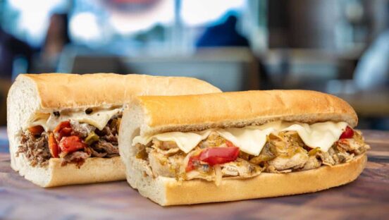 Jersey Mike's sandwiches.