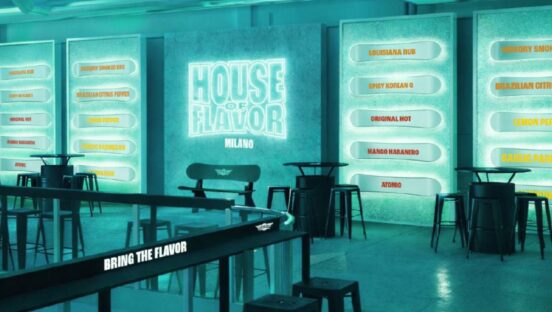 Wingstop's 'House of Flavor' experience.