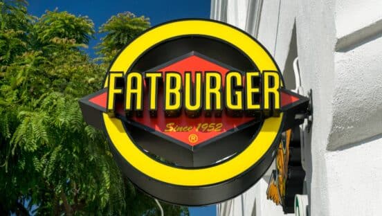 Fatburger signage.