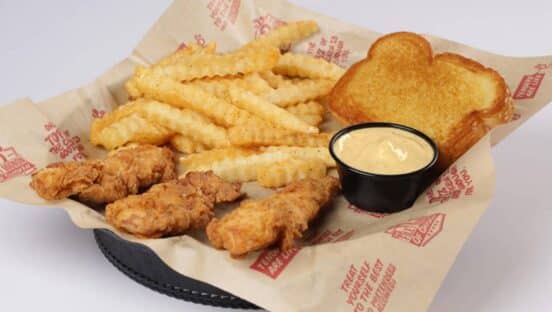 Chicken tenders from Huey Magoo's.