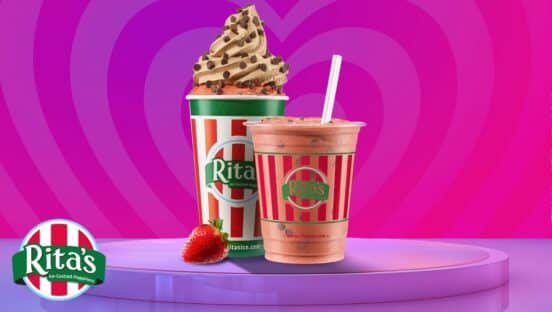 The new Chocolate-Covered Strawberry Cream Ice flavor.