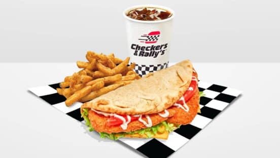 New Flatbread Sandwiches from Checkers & Rally's.