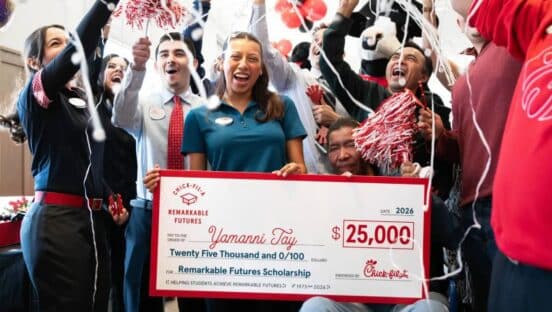 Yamanni Tay, a Team Member at Chick-fil-A North Bergen in New Jersey.