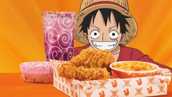 Popeyes' One Piece collaboration.