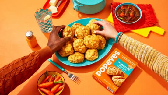 Popeyes biscuits.