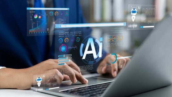 AI stock image.