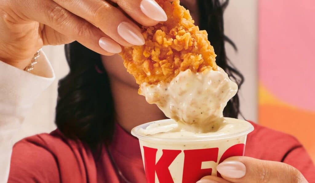 At KFC, more boneless. More sauces.