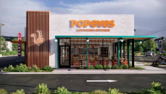 Popeyes restaurant.