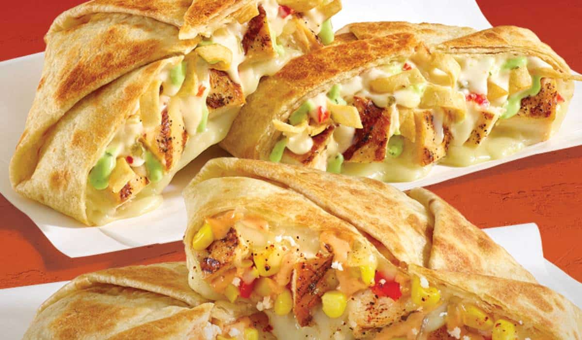 Loaded Quesadillas from El Pollo Loco.