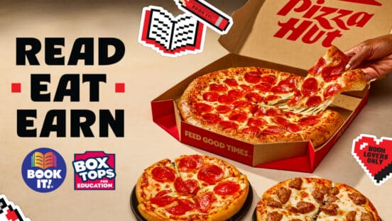 Pizza Hut graphic.