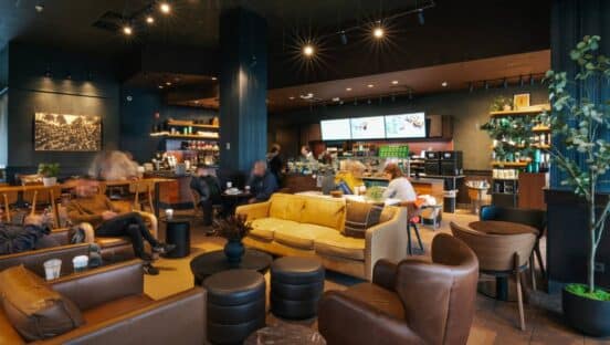Starbucks is on pace to complete 1,500 "uplifts" this year.