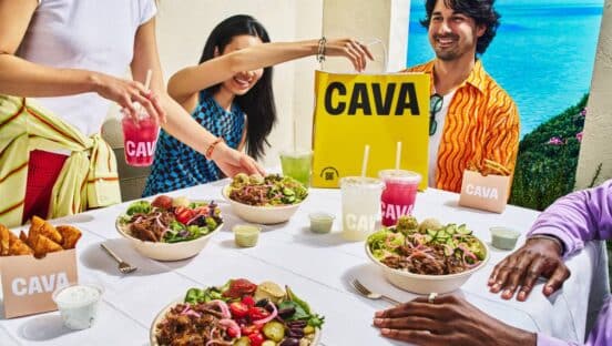 CAVA's braised beef.