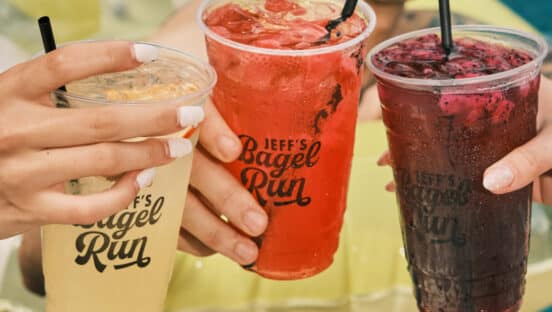 Refreshers from Jeff's Bagel Run.