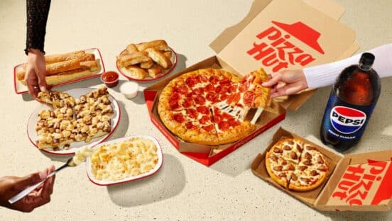Pizza Hut's Throwback Value Menu.