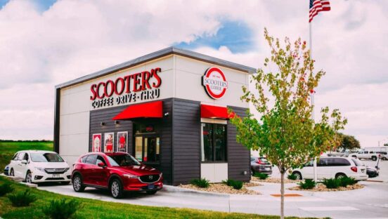 Scooter's Coffee restaurant.