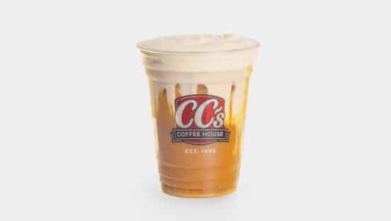 The Caramel Apple Cold Foam Cold Brew from CC's Coffee House.