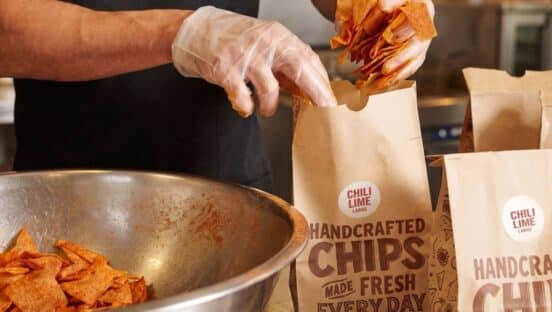 Born from a viral fan trend of pairing seasoned chips with Chipotle orders, Chipotle developed Chili Lime Chips as its own take.