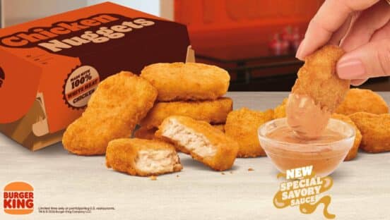 Burger King new nuggets.