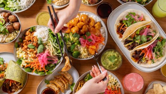 Zao Asian Grill food.