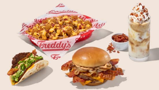 Freddy's Baconfest items.