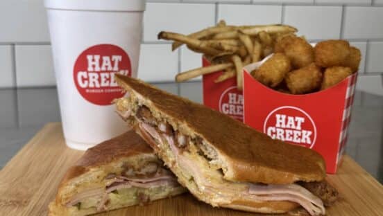 Cuban Sandwich from Hat Creek Burger Company.