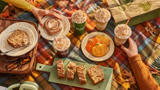 Panera's pumpkin flavors.