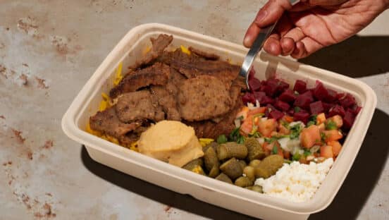 Food from Taïm.