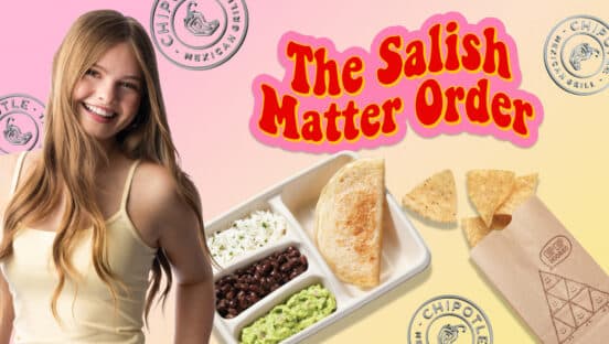 Chipotle graphic.